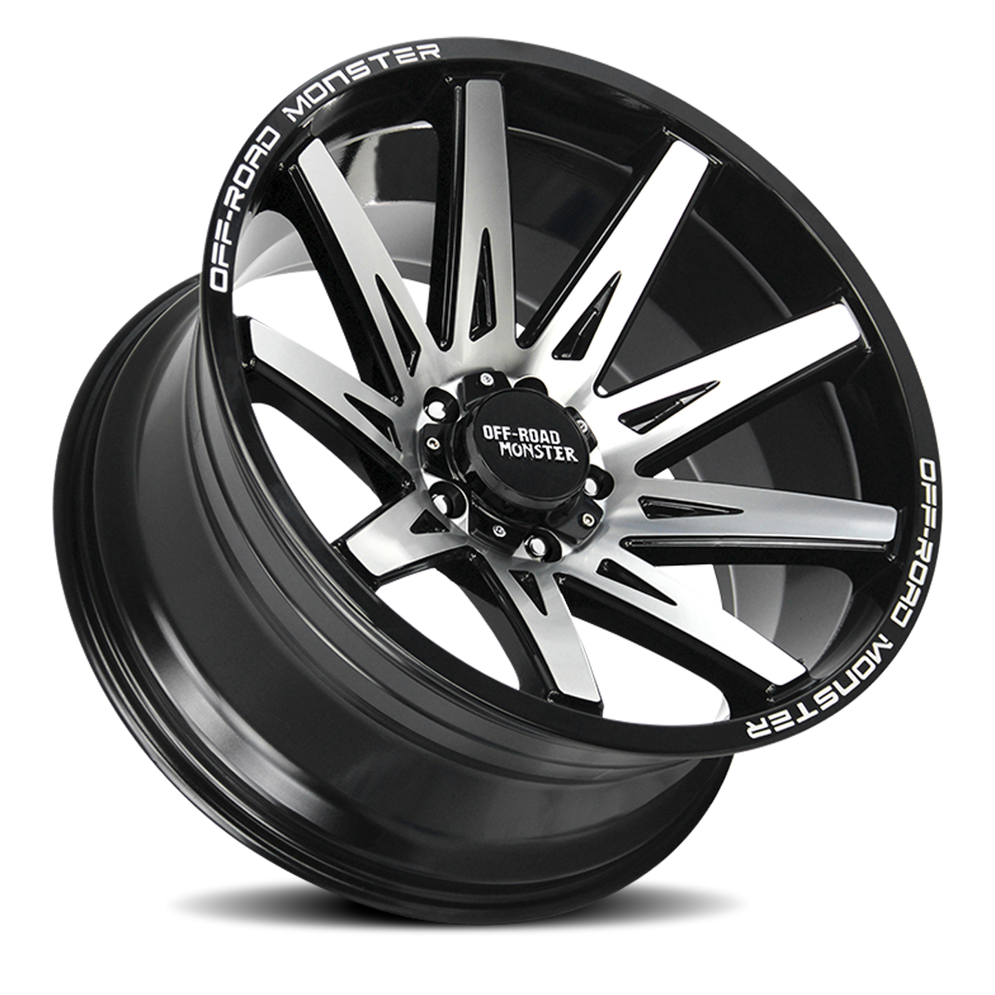 OFF ROAD MONSTER M25 M25 20X10 NEG 19MM 6X135 GLOSS BLACK MACHINED | M250635N19GBM