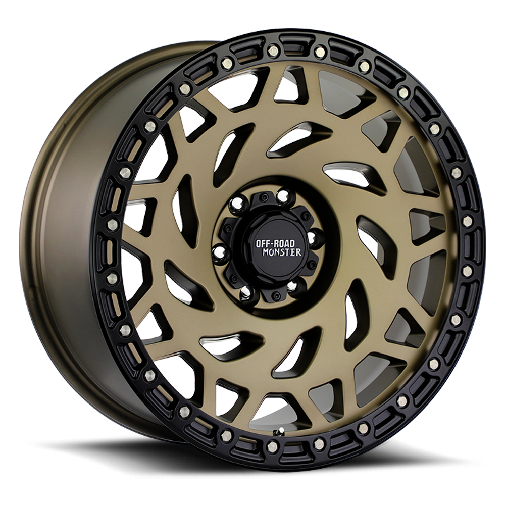 OFF ROAD MONSTER M50 M50 17X9 0MM 6X139.7 BRONZE BLACK RING | M50763900BZBR