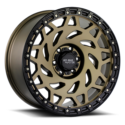 OFF ROAD MONSTER M50 M50 20X9.5 NEG 12MM 6X139.7 BRONZE BLACK RING | M500639N12BZBR