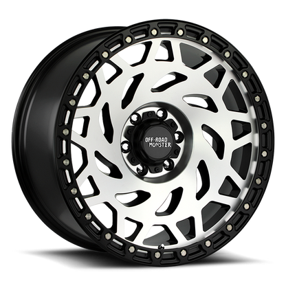 OFF ROAD MONSTER M50 M50 17X9 0MM 5X127 GLOSS BLACK MACHINED BLACK RIN | M50752700GBMBR