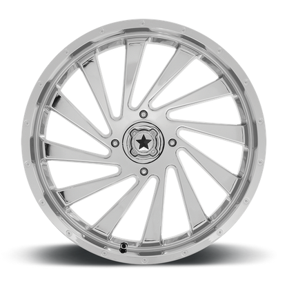 MSA Offroad Wheels M46 22X7 0 4X156/4X156 Chrome
