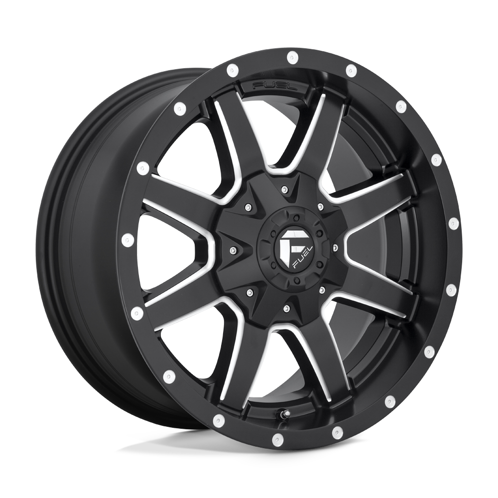 Fuel 1Pc D538 MAVERICK - 18x9 20mm 8x170 MATTE BLACK MILLED Wheel | D53818901757