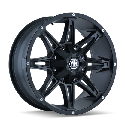MAYHEM RAMPAGE 8090 20X9 18 8x180 MATTE BLACK