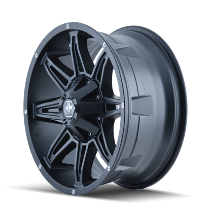 MAYHEM RAMPAGE 8090 18X9 18 5x150/5x139.7 MATTE BLACK