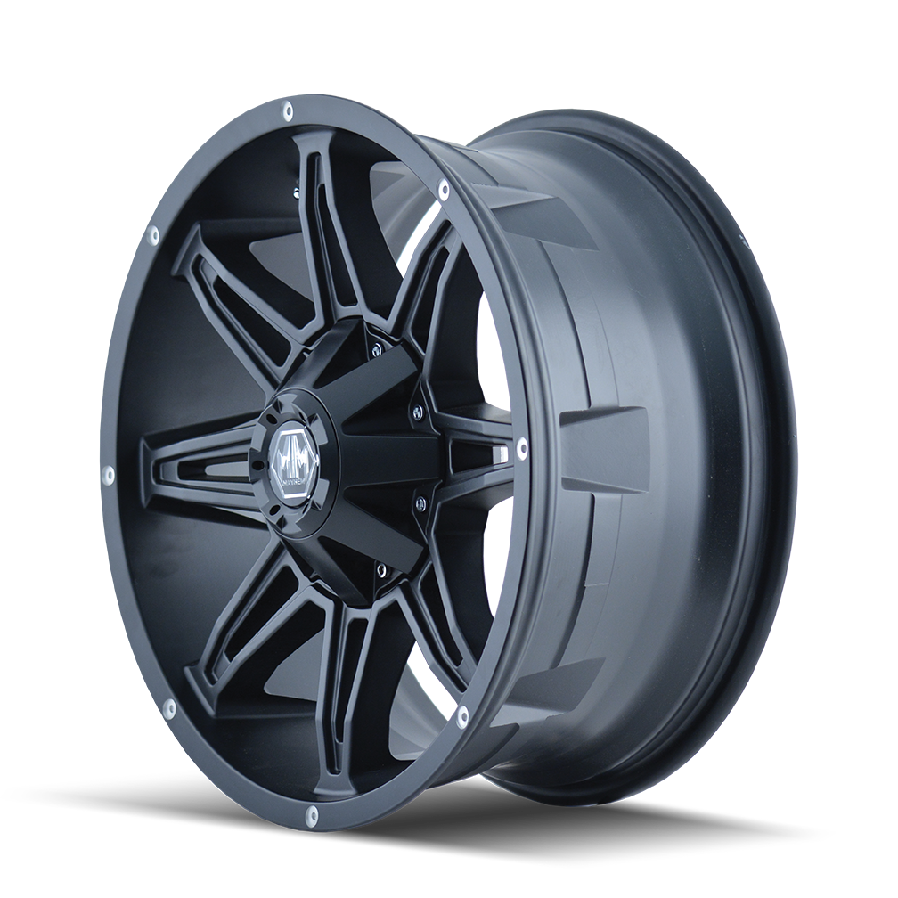 MAYHEM RAMPAGE 8090 17X9 18 5x114.3/5x127 MATTE BLACK