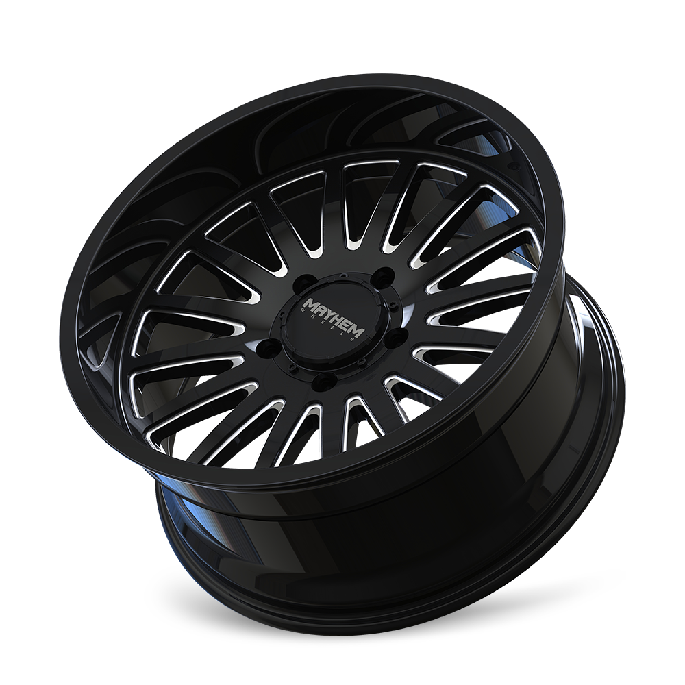 MAYHEM 8114 UTOPIA 20x9 18 6x139.7/ GLOSS BLACK/MILLED
