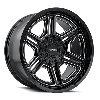 MAYHEM HERMOSA 20x10 -25 8x165.1 BLACK MILLED