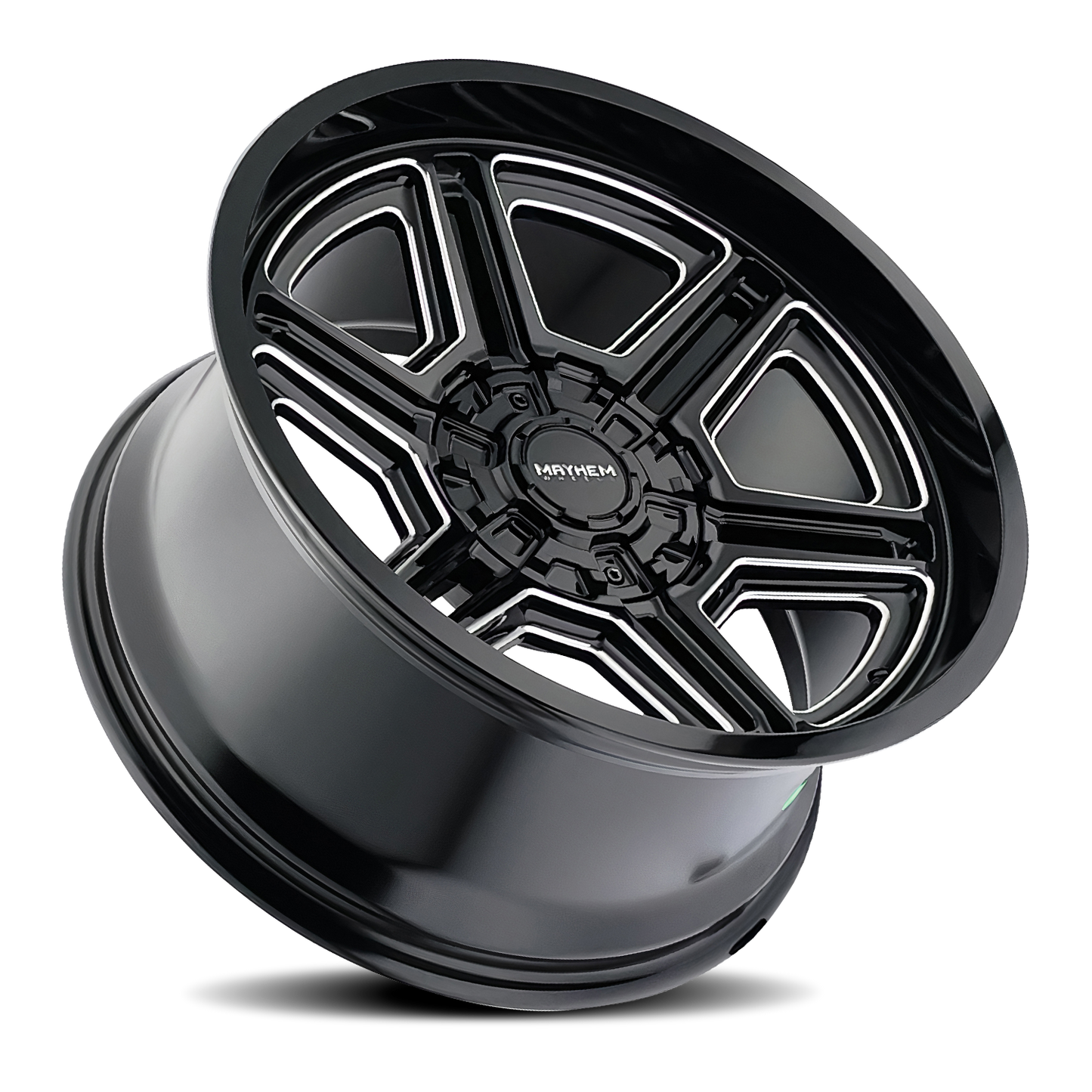 MAYHEM HERMOSA 20x10 -25 8x165.1 BLACK MILLED