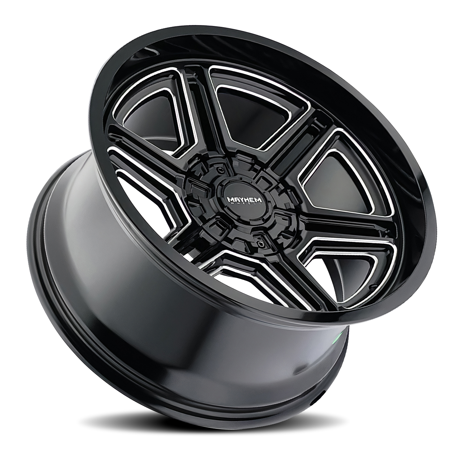 MAYHEM HERMOSA 20x10 -25 8x165.1 BLACK MILLED