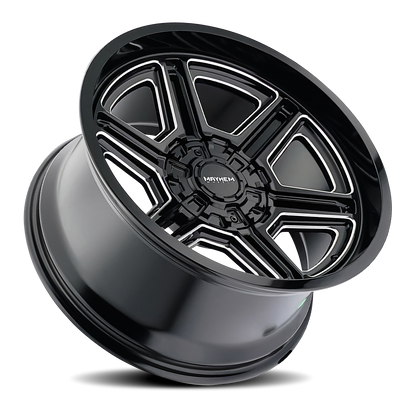 MAYHEM HERMOSA 20x10 -25 8x165.1 BLACK MILLED