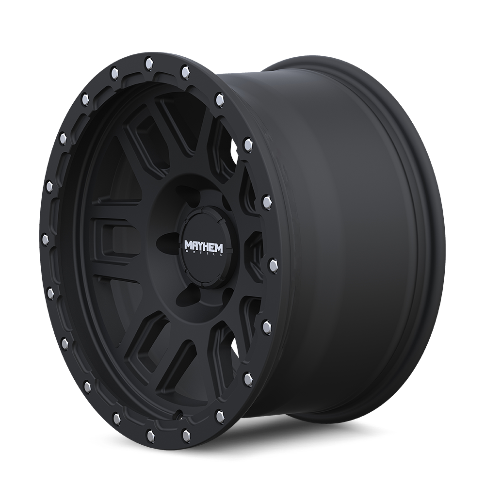 MAYHEM DELTA 8304 17X9 0 6x139.7 MATTE BLACK