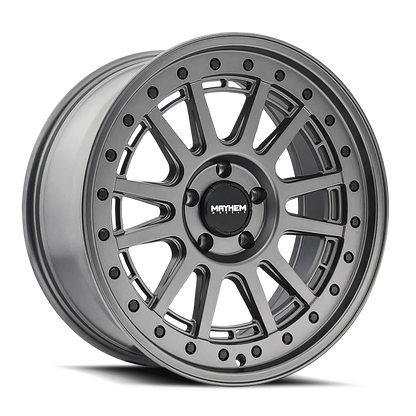 MAYHEM COMPASS 20x9 0 5x127 MATTE GUNMETAL W/ BLK BOLT