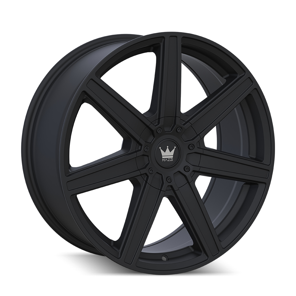 MAZZI LAGUNA 376 22X8.5 38 5x112/5x120 MATTE BLACK