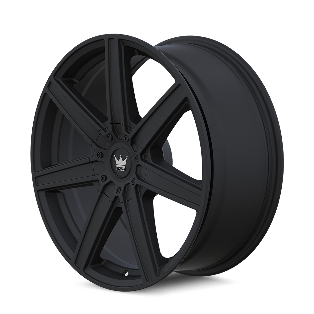 MAZZI LAGUNA 376 22X8.5 38 5x112/5x120 MATTE BLACK