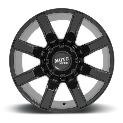 Moto Metal MO804 SPIDER 20X10 -18 5X127/5X139.7/5X5.0/5.5 Gloss Black