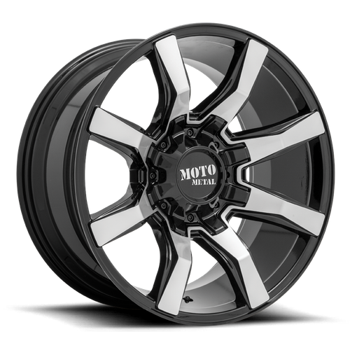 Moto Metal MO804 SPIDER 20X9 0 6X120/6X139.7 Gloss Black Machined