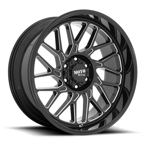 Moto Metal MO805 20X10 -18 5X139.7/5X5.5 Gloss Black Milled