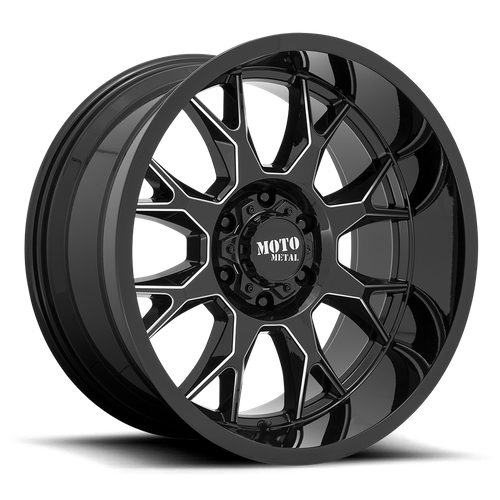 Moto Metal MO806 20X10 -18 8X180/8X7.1 Gloss Black Milled