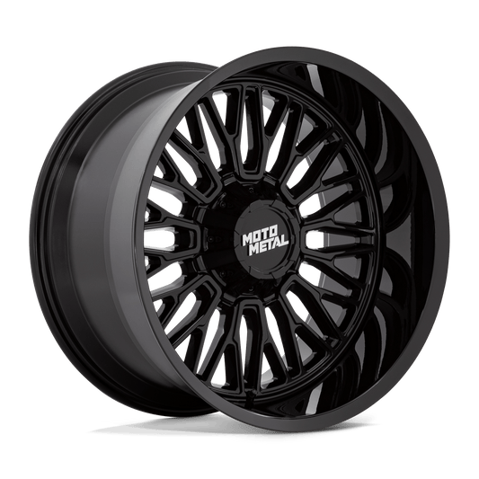 MOTO METAL MO809 STINGER 20X9 18 BLANK GLOSS BLACK