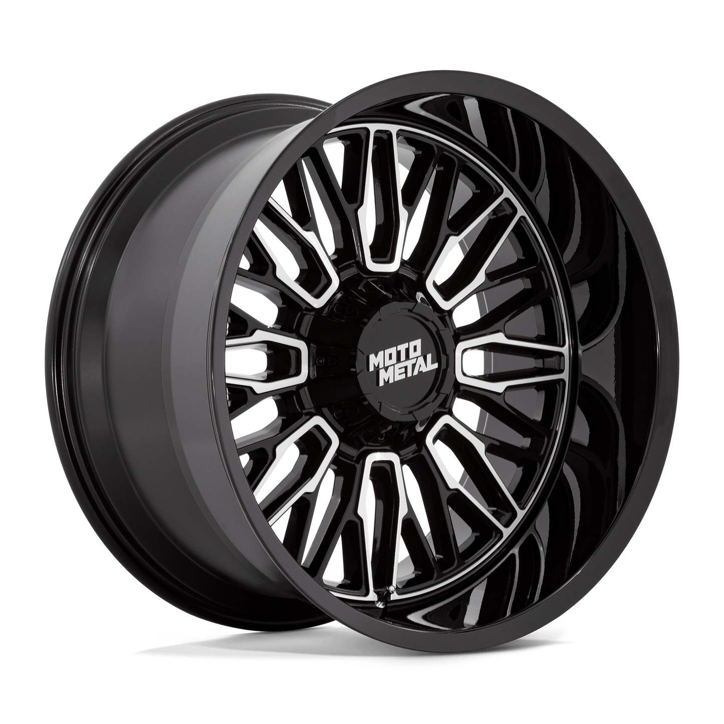 MOTO METAL MO809 STINGER 22X10 -18 BLANK GLOSS BLACK MACHINED
