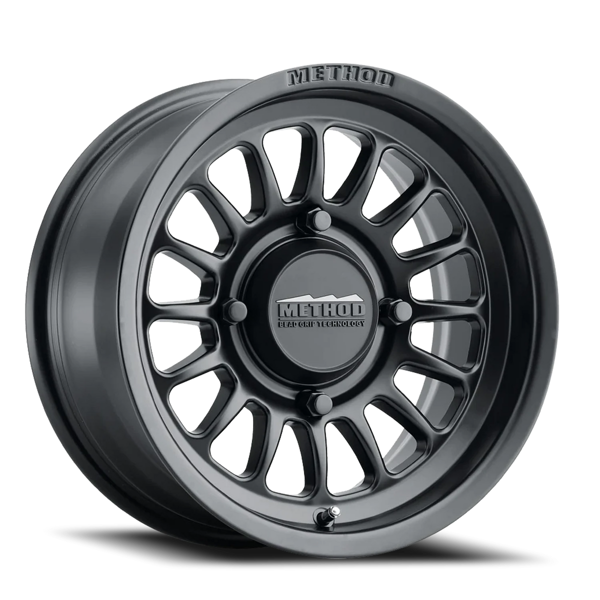Method 411 15x7 5x114.3 (5x4.5) 38mm UTV Bead Grip Matte Black MR41157012552