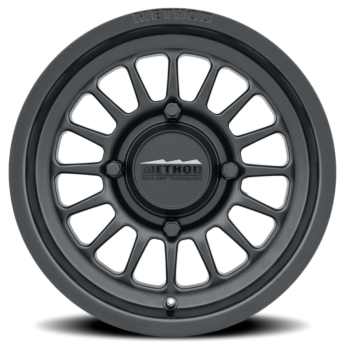 Method 411 15x7 5x114.3 (5x4.5) 38mm UTV Bead Grip Matte Black MR41157012552