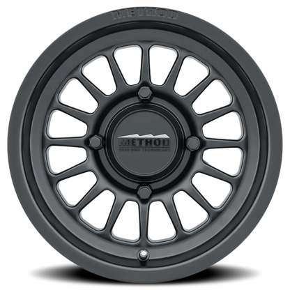 Method 411 15x7 5x114.3 (5x4.5) 38mm UTV Bead Grip Matte Black MR41157012552
