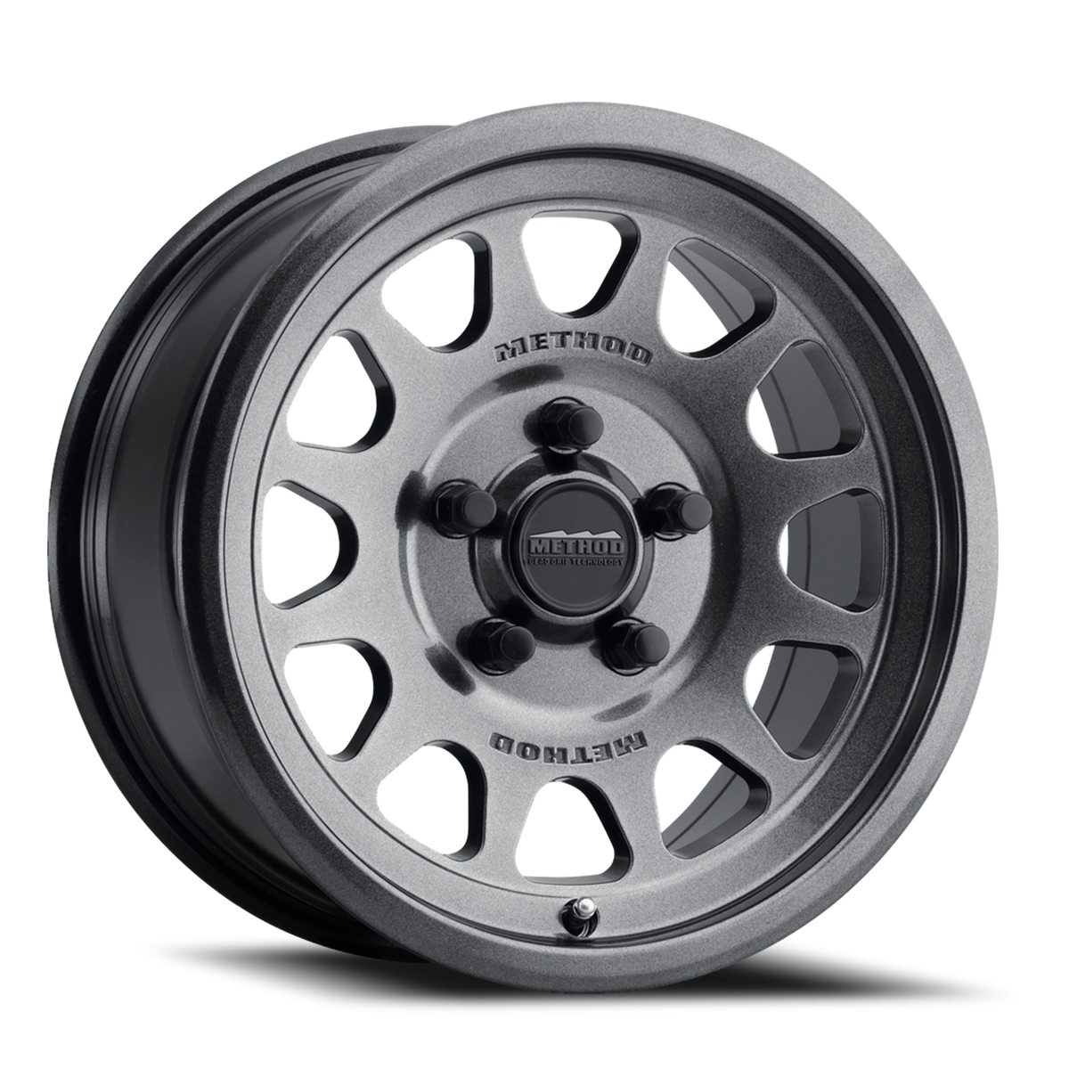 Method 414 15x7 5x114.3 (5x4.5) 13mm UTV Bead Grip Gloss Graphite MR414570121243