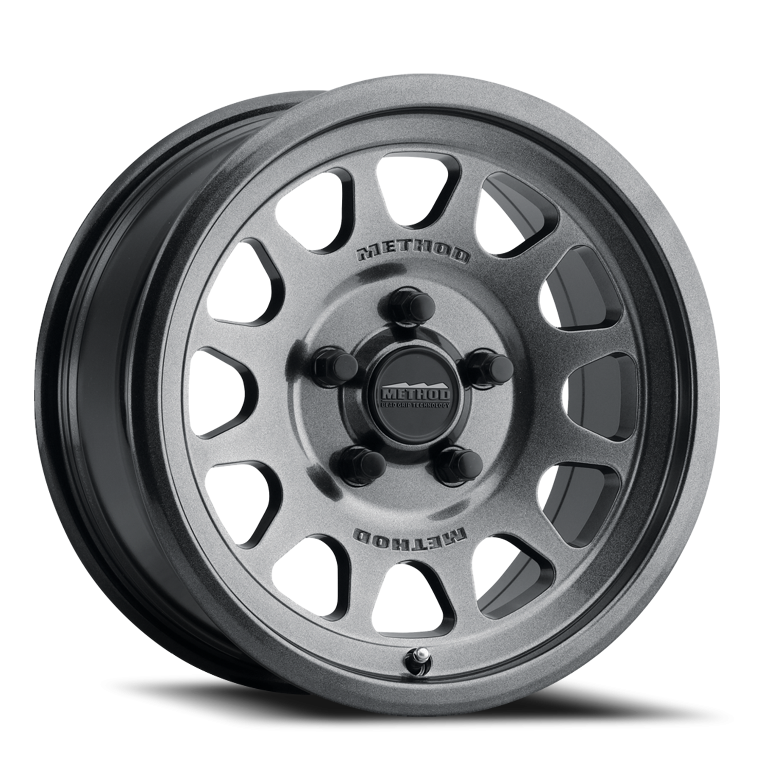 Method 414 15x7 5x114.3 (5x4.5) 13mm UTV Bead Grip Gloss Graphite MR414570121243