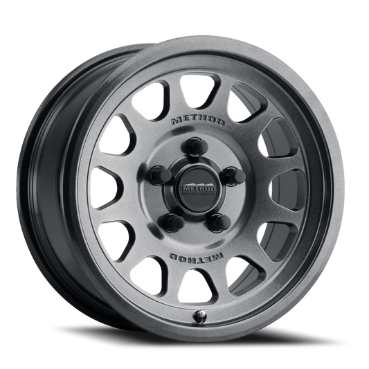 Method 414 15x7 5x114.3 (5x4.5) 38mm UTV Bead Grip Gloss Graphite MR414570121252
