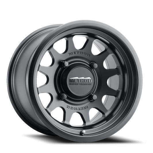 Method 414 15x10 4x136 25mm UTV Bead Grip Matte Black MR41451047564
