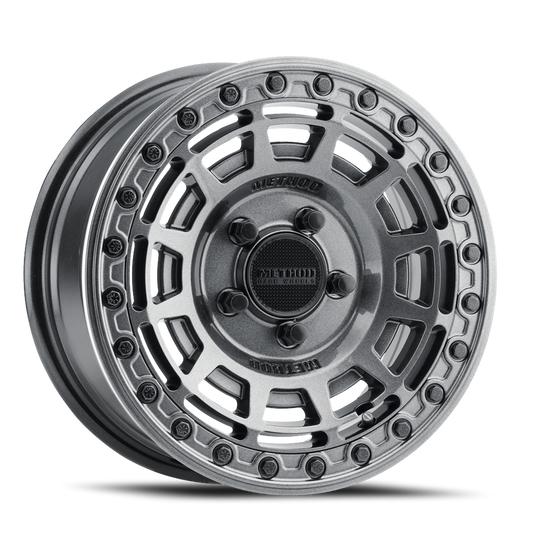 Method 415 15x10 4x156 25mm UTV Beadlock Gloss Graphite - Gloss Graphite Ring MR415510461264B