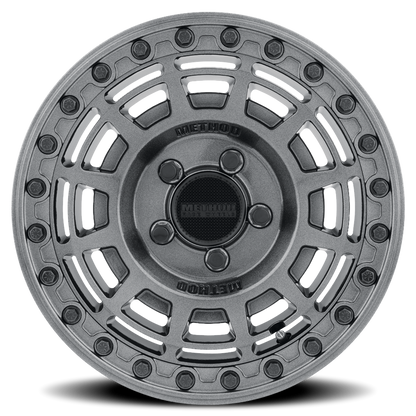 Method 415 15x10 4x156 25mm UTV Beadlock Gloss Graphite - Gloss Graphite Ring MR415510461264B