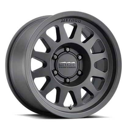 Method 704 17x8.5 6x135 0mm Matte Black MR70478516500
