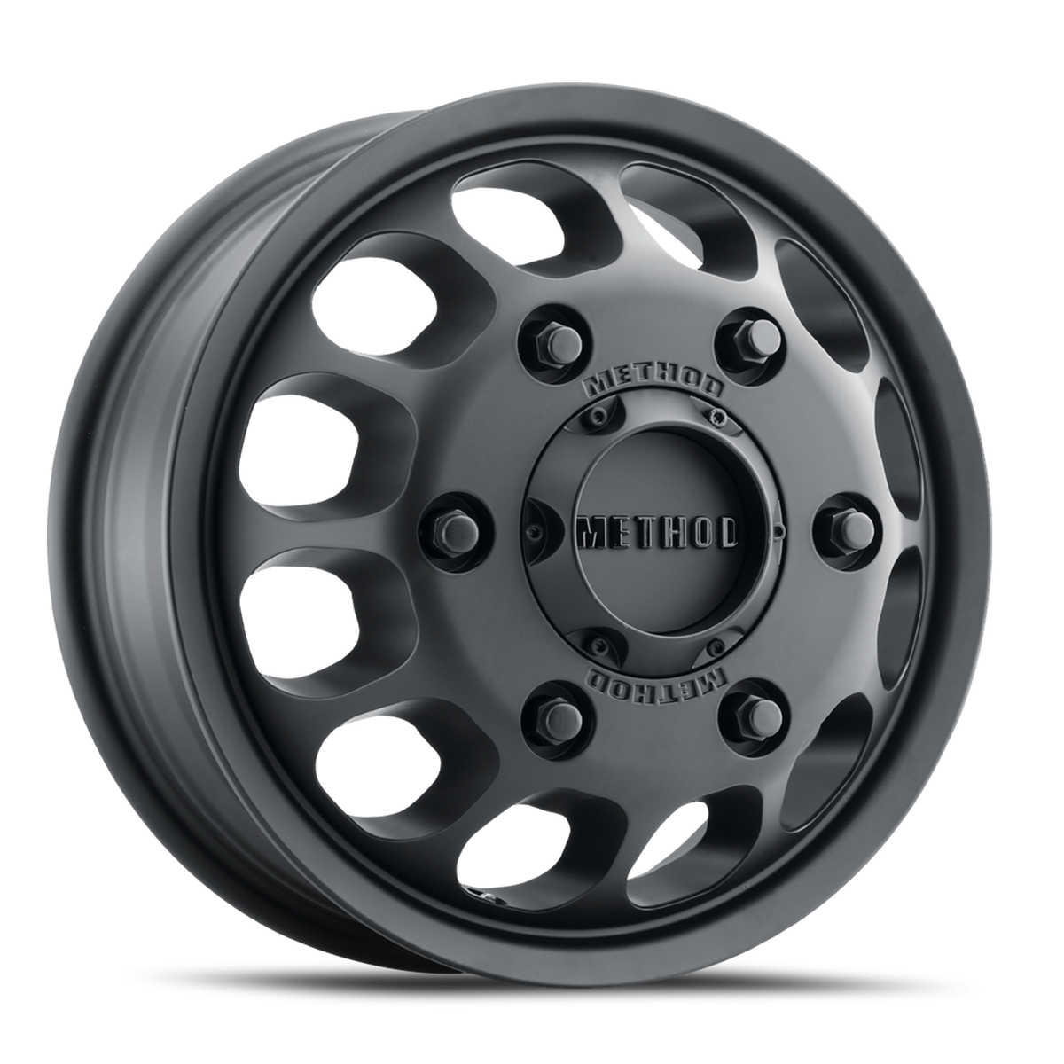 Method 901 16x5.5 6x205 117mm Sprinter Dually Wheel Matte Black FRONT MR901655925117