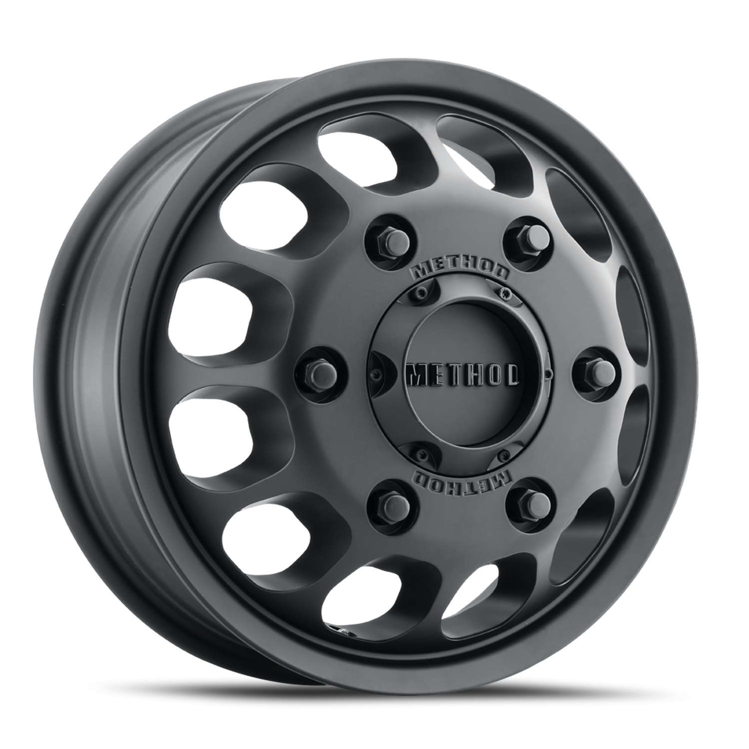 Method 901 16x5.5 6x205 117mm Sprinter Dually Wheel Matte Black FRONT MR901655925117