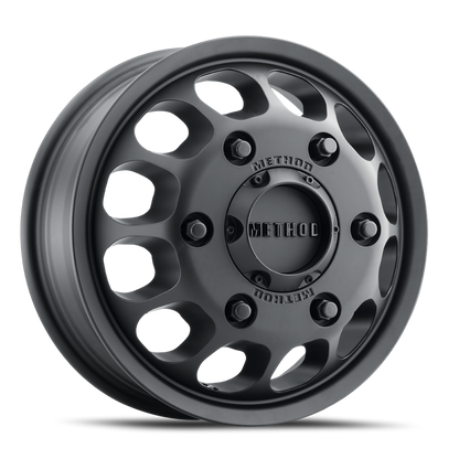 Method 901 16x5.5 6x205 117mm Sprinter Dually Wheel Matte Black FRONT MR901655925117