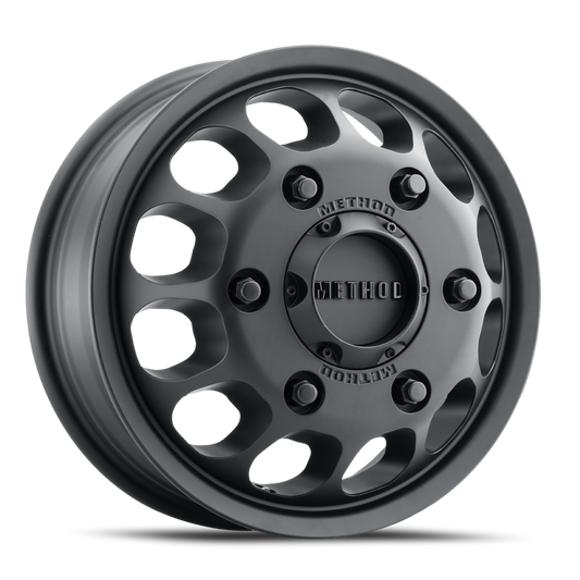 Method 901 16x5.5 6x205 117mm Sprinter Dually Wheel Matte Black FRONT MR901655925117
