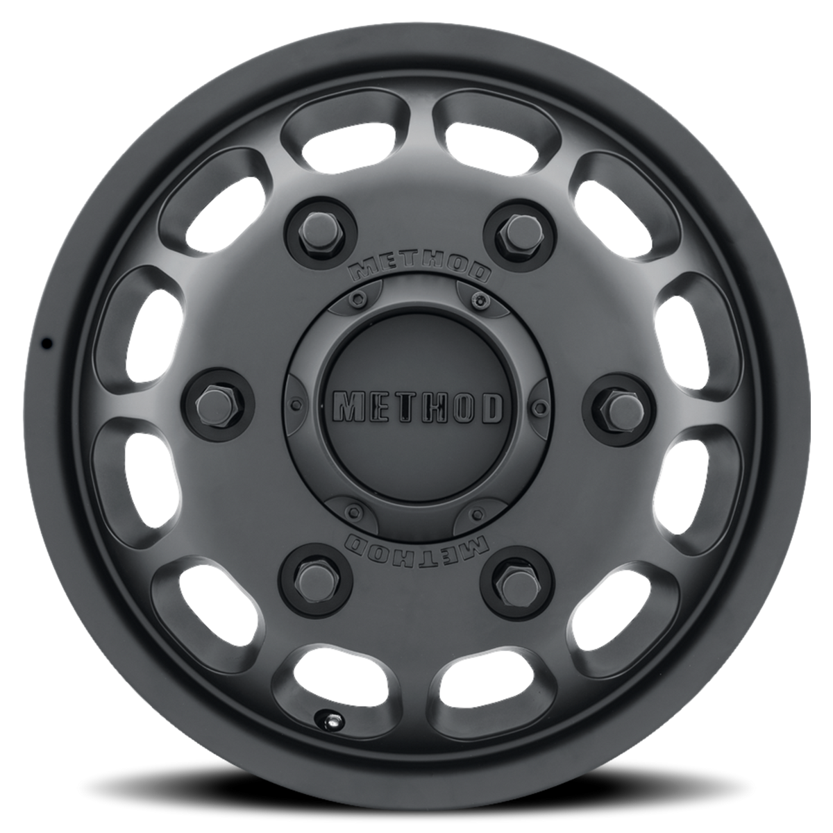 Method 901 16x5.5 6x205 117mm Sprinter Dually Wheel Matte Black FRONT MR901655925117