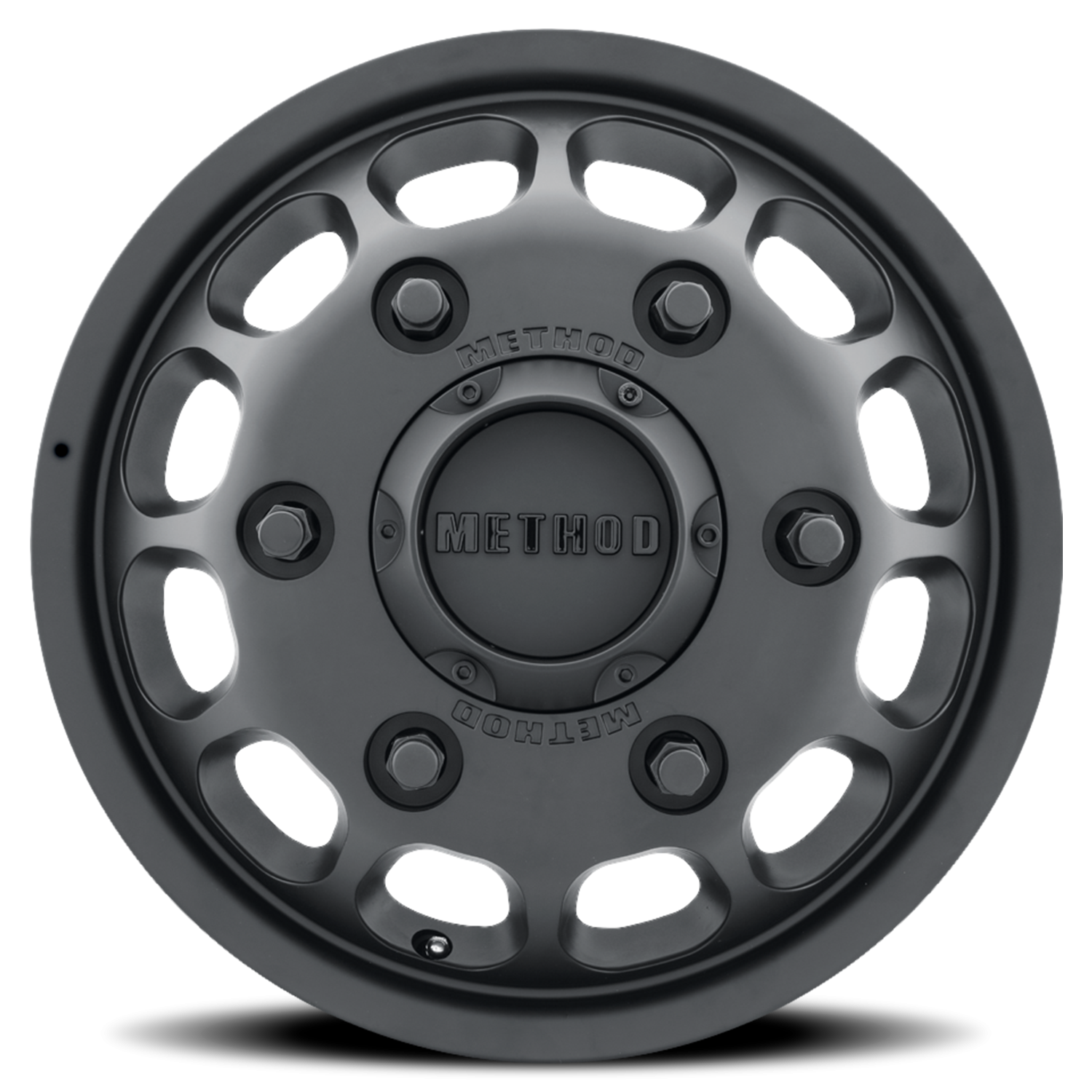 Method 901 16x5.5 6x205 117mm Sprinter Dually Wheel Matte Black FRONT MR901655925117