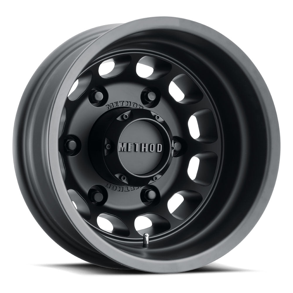 Method 901 16x5.5 6x205 -138mm Sprinter Dually Wheel Matte Black REAR MR901655925138N