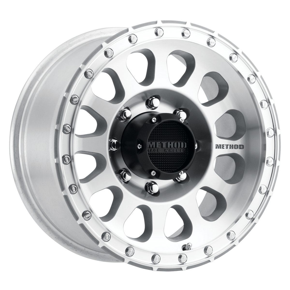 Method 315 17x8.5 8x165.1 (8x6.5) 0mm Machined - Clear Coat MR31578580300