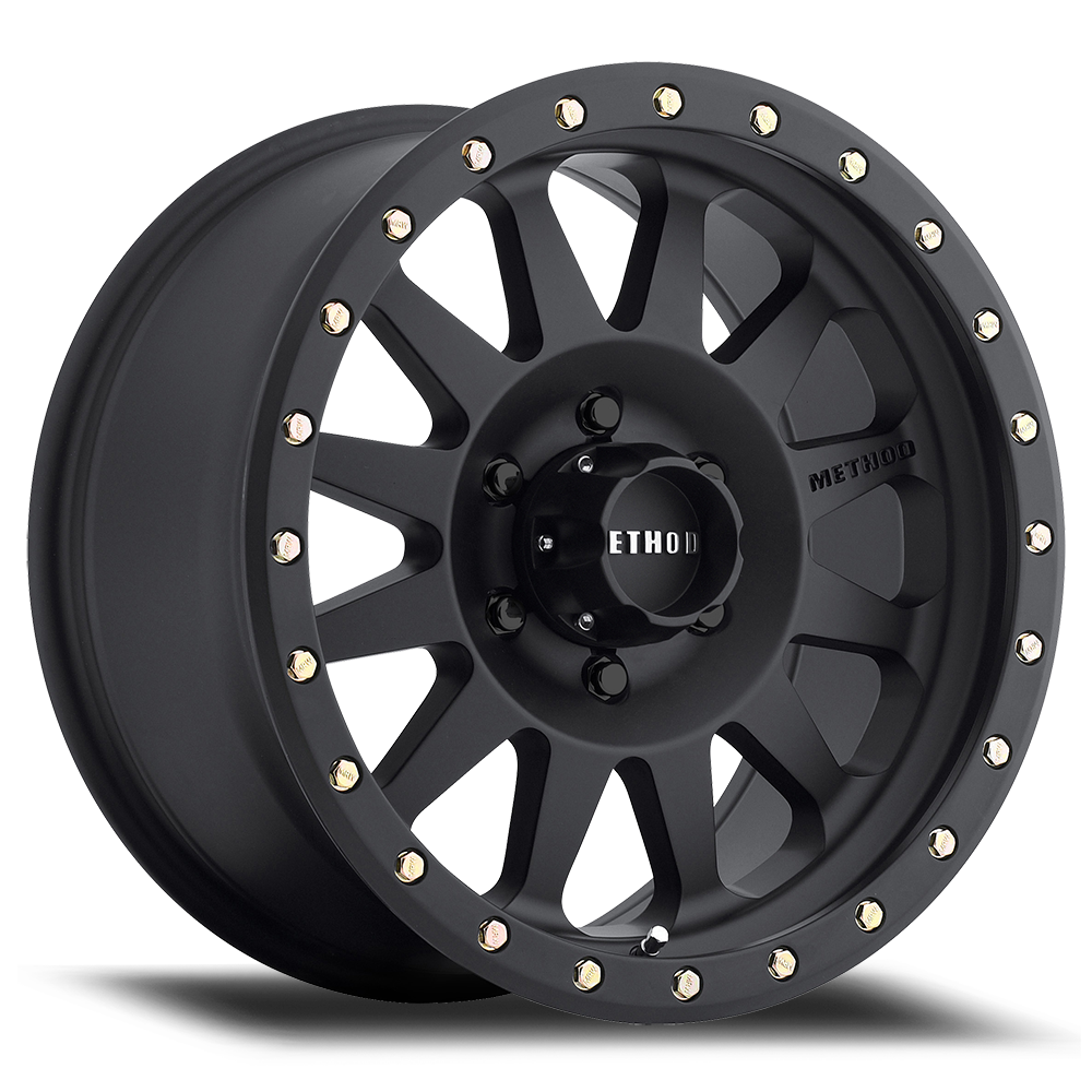 Method 304 17x8.5 6x135 0mm Double Standard Matte Black MR30478516500