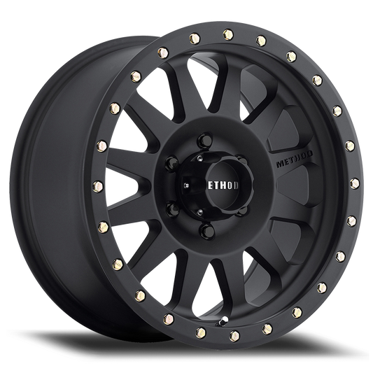 Method 304 17x8.5 6x139.7 (6x5.5) 0mm Double Standard Matte Black MR30478560500