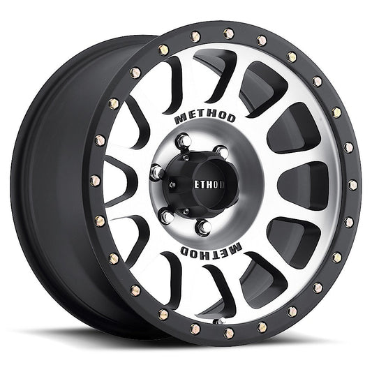 Method 305 18x9 6x135 18mm NV Machined - Matte Black Lip MR30589016318