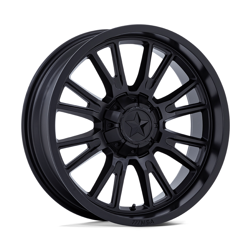 MSA OFFROAD WHEELS M51 THUNDERLIPS 14X7 10 4X137/4X156 MATTE BLACK