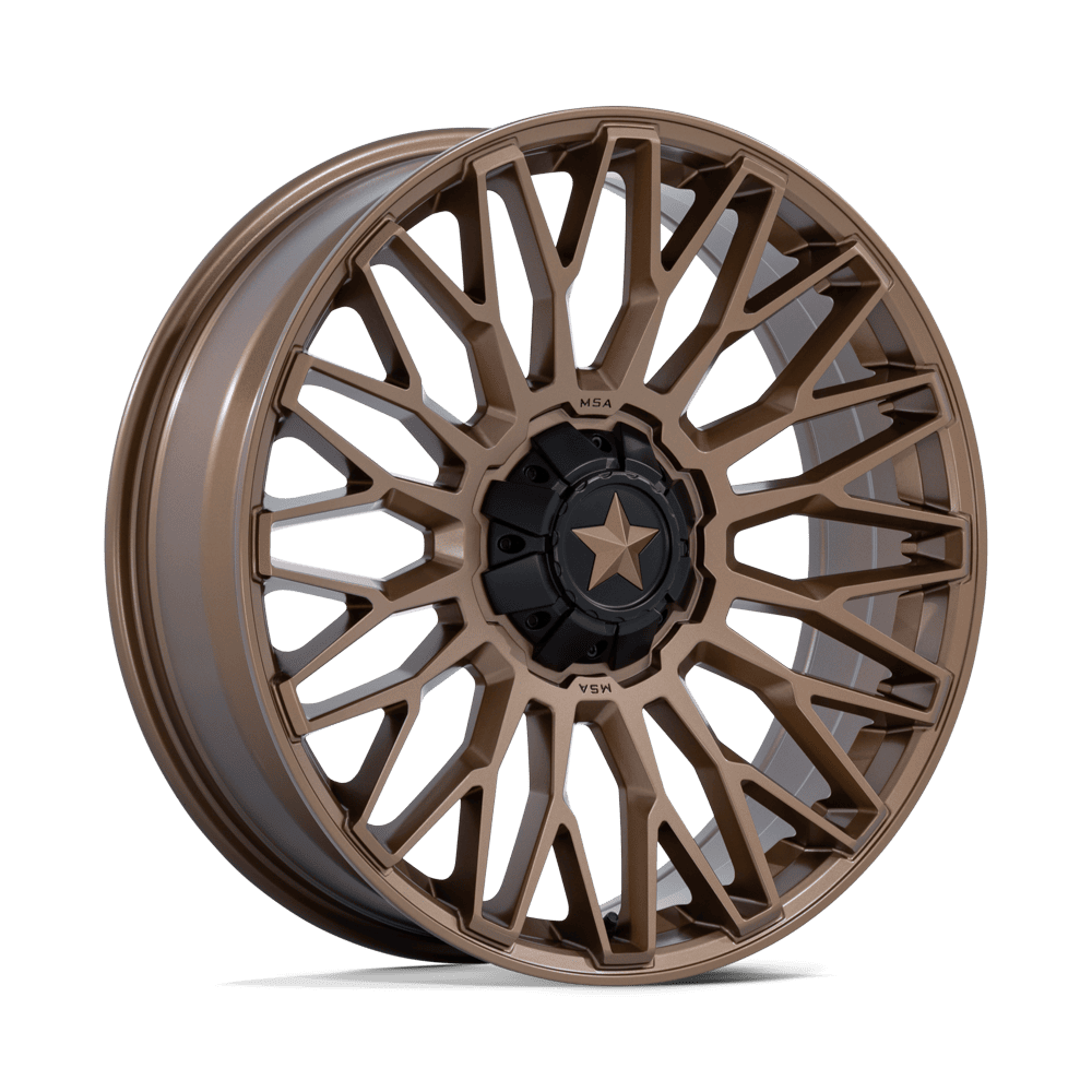 MSA OFFROAD WHEELS M50 CLUBBER 24X7 0 5X114.3 MATTE BRONZE