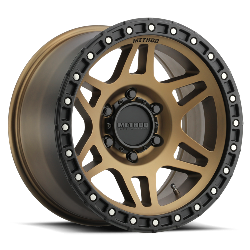 Method 312 17x8.5 6x139.7 (6x5.5) 0mm Method Bronze - Matte Black Lip MR31278560900