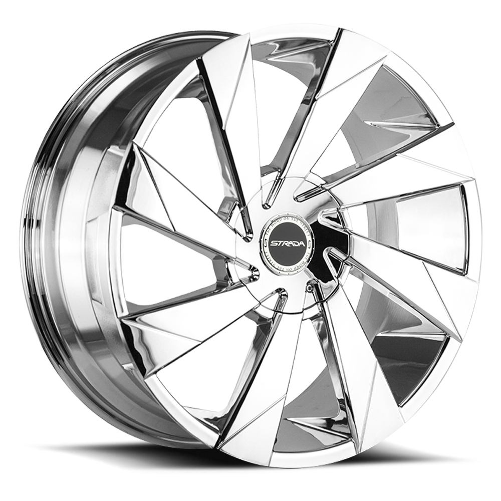 STRADA S62 MOTO 24X10 15MM 5X115/5X120 CHROME | S62450115