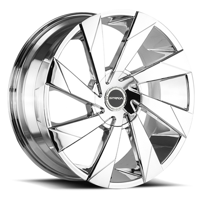 STRADA S62 MOTO 24X10 15MM 5X115/5X120 CHROME | S62450115